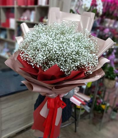 Букет цветов из: Гипсофила в Белой Березке
