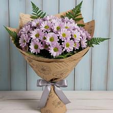 Букет цветов из:  Хризантемы в Белой Березке