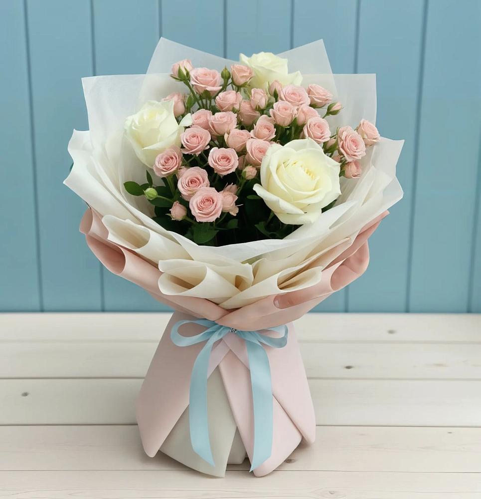 Букет цветов из: Розы в Белой Березке